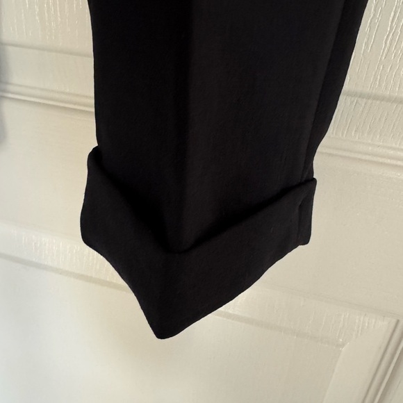 Aritzia Wilfred Classic Black Cuffed Trousers - Picture 2 of 5